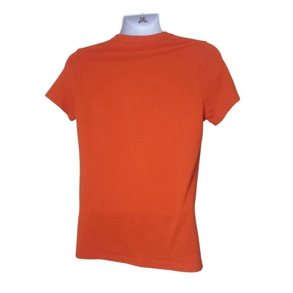 Nike Womens Dri-FIT Tee L Orange Athletic Sporty Sportswear Loose Workout - Picture 3 of 6
